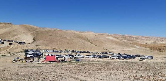 חניון לילה בריכת צפירה // צילום: גאמיל אלאטרש, רשות הטבע והגנים